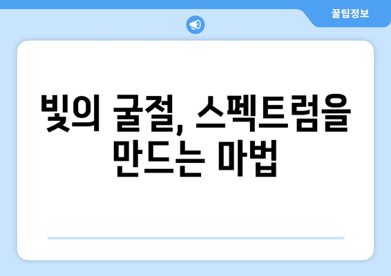 무지개의 비밀| 빛의 여정과 색깔의 분리 | 빛의 굴절, 스펙트럼, 무지개 생성 원리