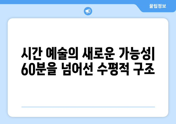 시간의 수평구조| 60분이 동시적 사건과 병행성을 표현하는 방식 | 시간 예술, 영화, 문학, 시각 예술, 시간 구조