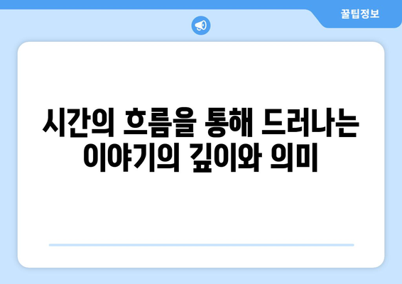 문학 속 60분| 시간의 흐름을 표현하는 6가지 기법 | 시간, 문학, 소설, 시, 극, 연출